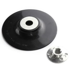 5인치 125mm 나사 M14 디스크 버핑 보닛 휠 샌더 특수 폴리싱 앵글 그라인더 섀시 고무 백킹 패드