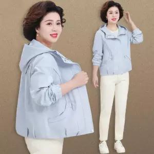 블랙팬서 여성용 춘추 코트 재킷 후드 쇼트 OPH3
