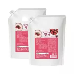 네이쳐티 넘치는 딸기 베이스 1kg 2개세트