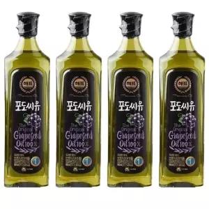 사조해표 해표 포도씨유 900ml 4개