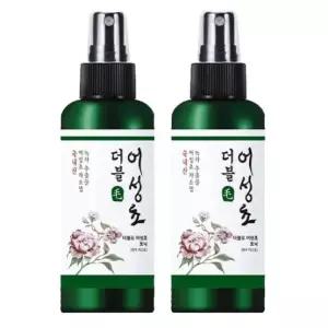더블모 어성초 헤어미스트 휴대용 퍼퓸 정전기방지 약산성 찰랑이는 머릿결관리 150ml 2개