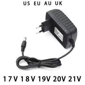 최신 AC-DC 17V 18V 19V 20V 21V 22V 23V 전원 어댑터 1A 110V-220V 미국/EU/영국/호주 범용 (CCTV, WiFi,