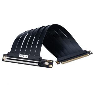 PCIE 3.0 X16 라이저 케이블 비디오 카드 EMI 차폐 고속 플렉시블 연장기 Express 어댑터 Gen 3 GPU