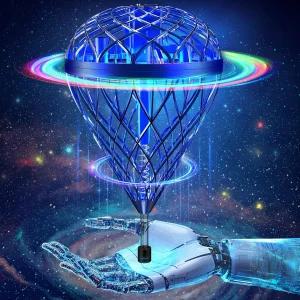 AI 모션 제어 기술과 접촉 감지 시스템을 결합한 최신 멋지고 마법 같은 비행 장난감 바운스 플립 되어