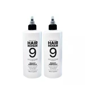 바액 헤어리페어9 매직 헤어 앰플 300ml 2개 9초물미역