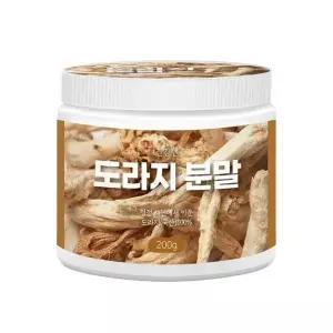 국내산 도라지 분말 가루 건강앤 200g