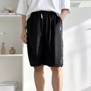 오너클랜 남자 반바지 여름 쿨링 고무줄바지 편한 홈웨어 파자마팬츠 면잠옷 와이드팬츠