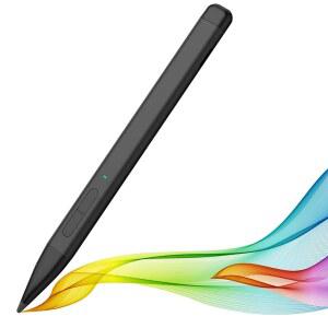 MICROSOFT SURFACE용 스타일러스 펜 4096 압력 66H 롱 배터리 SURFACE PRO12 /11 /10 /X /9 /8 /7 /5 /4 GO 3 /2 /1 BOOK /1 LAPTOP1-5용 JVKZAEN 슬림 cCC