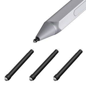 서피스 펜용 TIMOVO 펜 팁 (3팩 오리지널 HB 타입) 팁 교체 키트 MICROSOFT SURFACE PRO 2017 펜(모델 1776) 및 4 - 블랙 c2C