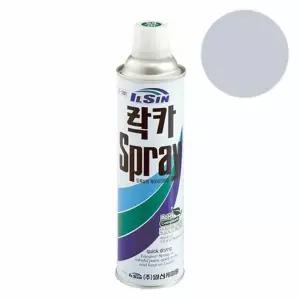 일신 락카 스프레이 은색 420ml