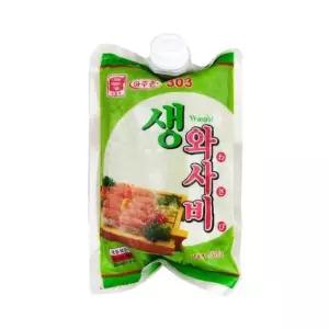 (냉동)아주존맷돌표생와사비303튜브 750g (W96B566)