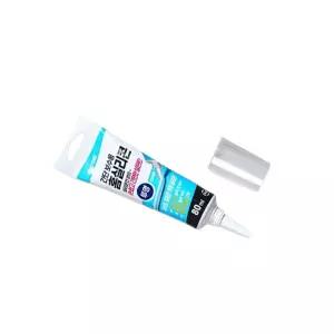 3차입고투명실리콘보수제80ml 실리콘 접착 벽 타일 보수