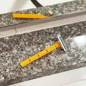 원포 2중날 일회용 면도기 100개입 수동면도기 2중날면도기 다리털면도기