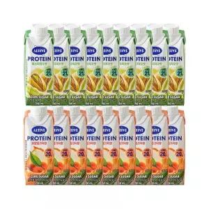 얼티브 프로틴 피스타치오 250ml x9개+로얄밀크티 250ml x9개