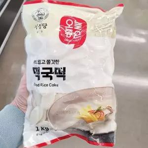오늘좋은 떡국떡 1kg 아이스박스포장