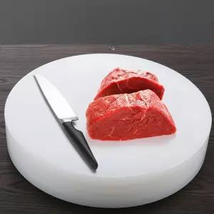 족발 도마 두께 원형도마 업소용 지름 주방 PE 대형 양면
