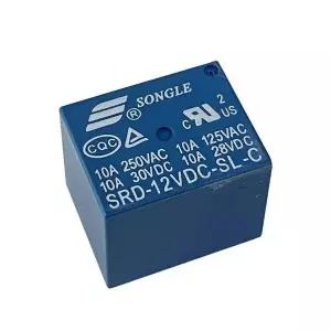 [골드스마일]6V 10A 5핀 C 접점 릴레이 SRD-6VDC-SL-C (HAM3025-6v) SRD12VDCSL 릴레이모듈 C SRD