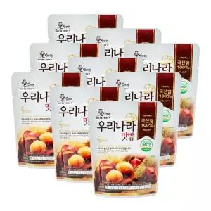 애터미 밤뜨래 우리나라 맛밤 50g x 9개