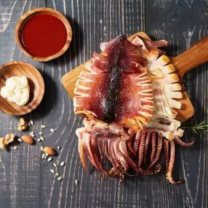 맛딜 쫄깃한 반건조 오징어 피데기 5미 소 특대) 자연건조 오징어