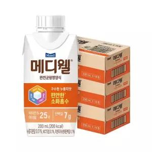 메디웰 구수한 누룽지맛 200ml 36팩(18팩 2박스)