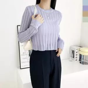 [라일리여성의류] Rly 롱 티 정장 터틀넥 캐쥬얼 대학생 카라넥 코디