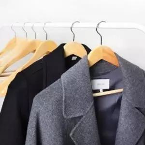 ( )옷걸이 정장 코트 옷걸이 옷걸이 외투 코트 원목 나무 수트 양복 자켓