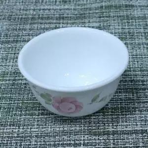 ( )핑크장미 도자기 미니볼 9.7cm 1P 디저트 앞접시 찬기 다용도 식기