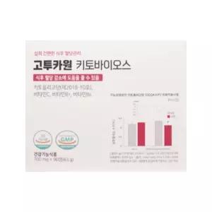 건풍바이오 고투카원 키토바이오스 90정 1박스 비타민