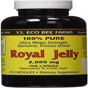 YS 에코 비 팜스 로얄 젤리 2 000mg - 75캡슐 (2팩)
