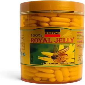 코스타 로얄 젤리 보충제 1450mg ？ 365캡슐 활력과 웰빙을 위한 풍부한 영양소 호주산