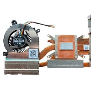 MSI Katana15 17 B13VFK MS-1585 M16 Sword15용 히트싱크가 있는 CPU 냉각 팬