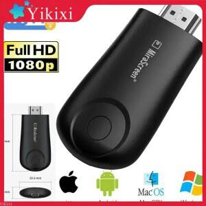 크롬캐스트오디오 E9 TV 스틱 1080P HDMI 호환 무선 와이파이 디스플레이 동글 미라캐스트 AirPlay DLNA 지원 IOS 안드로이드용 HD 미러링