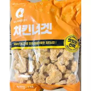 마니커 치킨너겟 (1K) 배달용 포장전문점 스낵바