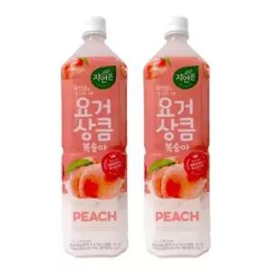 [웅진] 웅진 자연은 요거상큼 복숭아 1.5L x 12개