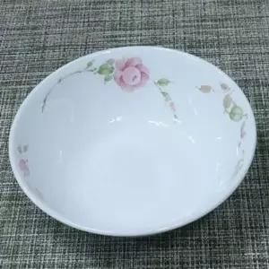 ( )핑크장미 도자기 냉면기 1P 대접 탕기 국그릇 면기 다용도 볼 식기