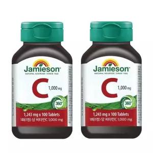 자미에슨 비타민 C 1243mg x 100정 x 2병 코스트코 마켓송지2606