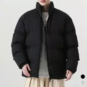 남성 루즈핏 하이넥 숏 패딩 USM-0258 (11630560)