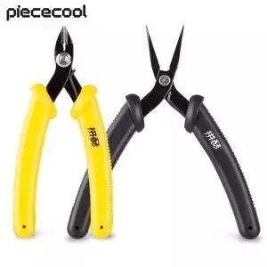 Piecool 조립 도구 세트 3D 금속 모델 키트 클 및 니들 노즈 플라이어 2 개