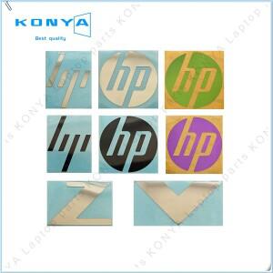 HP 노트북 LCD 커버 로고 스티커 네임 플레이트 플라스틱 버전 실버 블랙 그린 퍼플 42MM