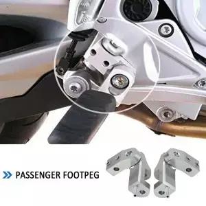 오토바이 운전석 풋 페그 승객 발받침 페달 하강 키트 BMW K600GT K600GTL K600B K 600 B용