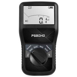 전기장(EF) 자기장(MF) 무선 주파수(RF) 감지용 PSB0H0 3-IN-1 EMF 미터 - 가정 사무실 실외 감지기용 방사선 검사기 i0A