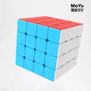 MoYu 4x4 Meilong 4x4x4 매직 큐브 스피드 퍼즐 Strickerless Magico Cubo Cubing Toys for Children