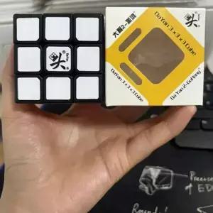 QYI MOYU 한정판 매직 큐브 스티커 없는 3x3 4x4 5x5 6x6 블랙