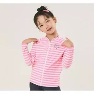 마린 걸즈 아동 레저 집업 래쉬가드 A4BG1GC03PNK