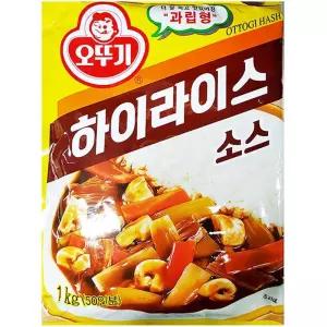 하이라이스 (오뚜기 1K) 가루 분말 과립형 조리 요리 즉석 가공 먹는 음식