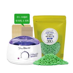 남성 브라질리언 전문 홀릭 왁스맨 제모크림 380g+워머기k-100 set 겨드랑이/종아리/셀프왁싱 제모 굵은털