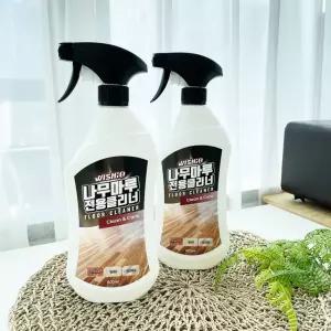 위시오 강마루 강화마루 청소 관리 나무마루바닥 전용 클리너 800ml X 2개