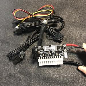 PC DC용 출력 스위치 전원 공급 장치 모듈 DB9435A 400W 12V 24 핀 Pico PSU ATX 자동차 미니 ITX to
