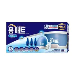 홈매트 리퀴드 코드형 콤보(훈증기+리필3개), 1세트