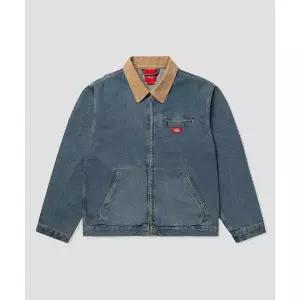 브랜드정품 DICKIES 페인터 데님 자켓 재킷 Khaki Tinted Blue 168815